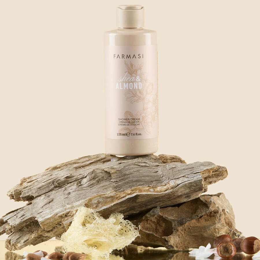 shea butter almond shower cream